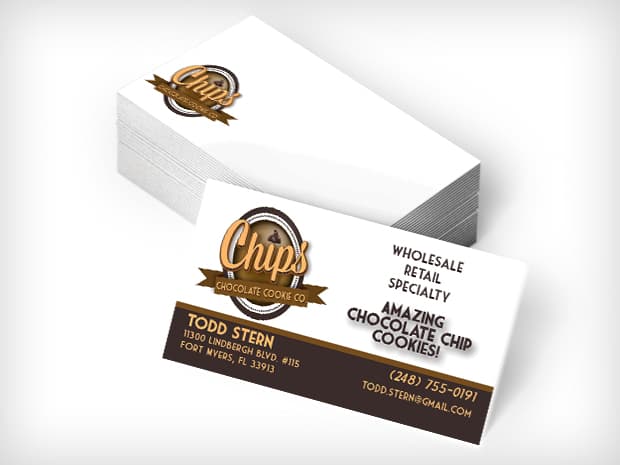 Chips Chocolate Cards