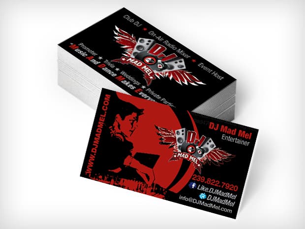 DJ MadMel Cards