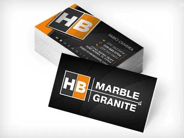HB Marble Cards