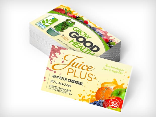 Juice Plus Cards