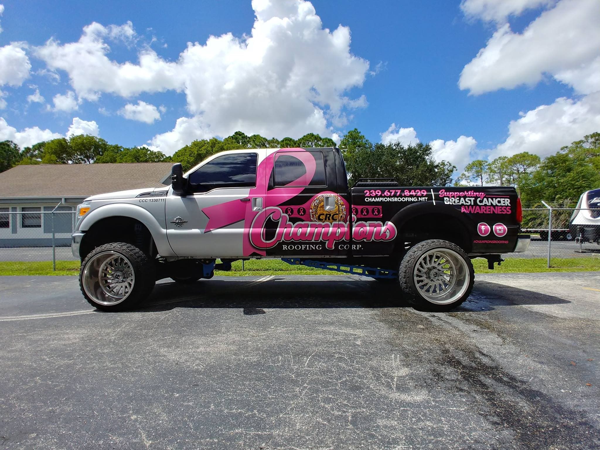 Utility Truck Wrap