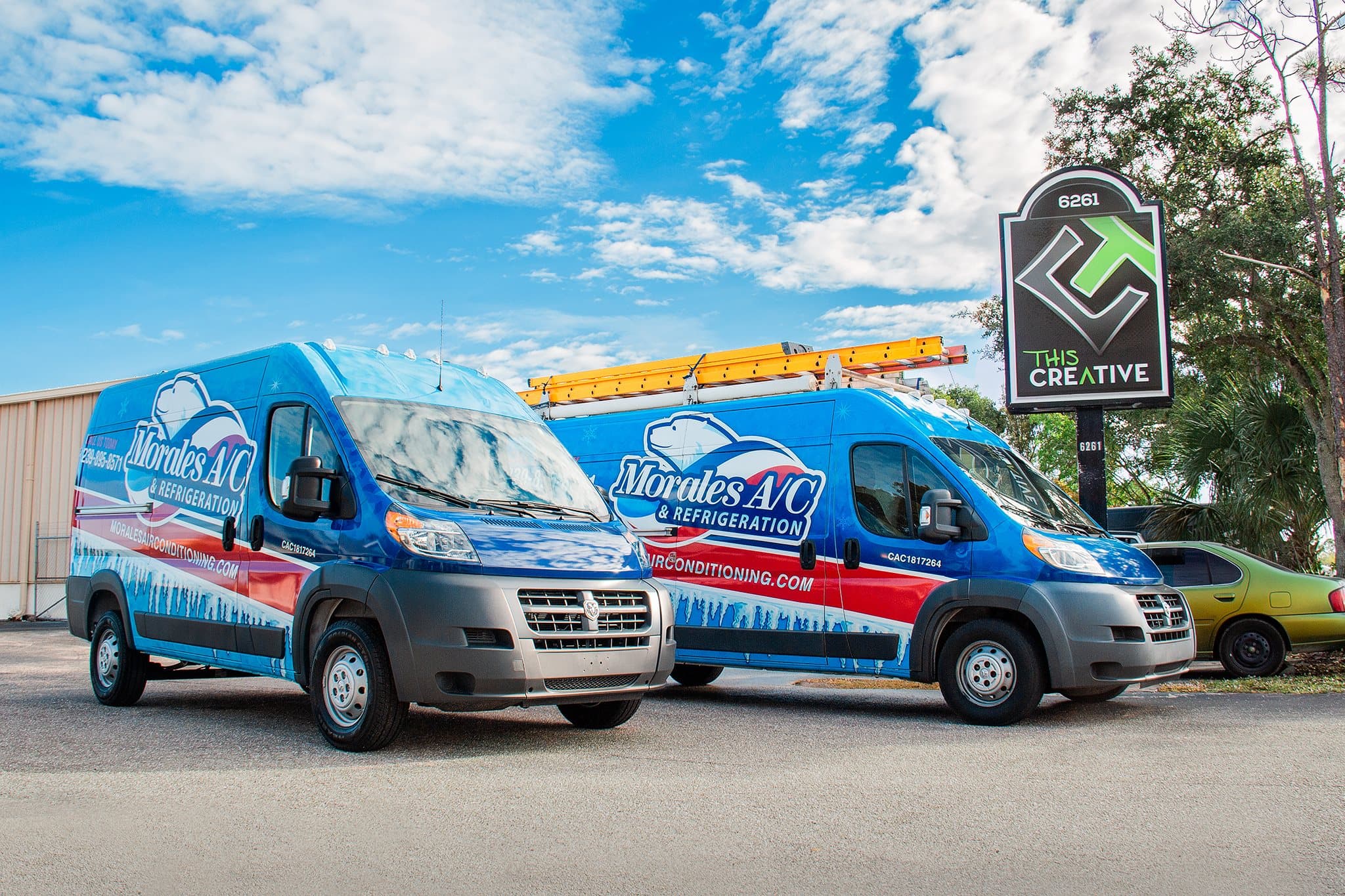 Delivery Van Wrap