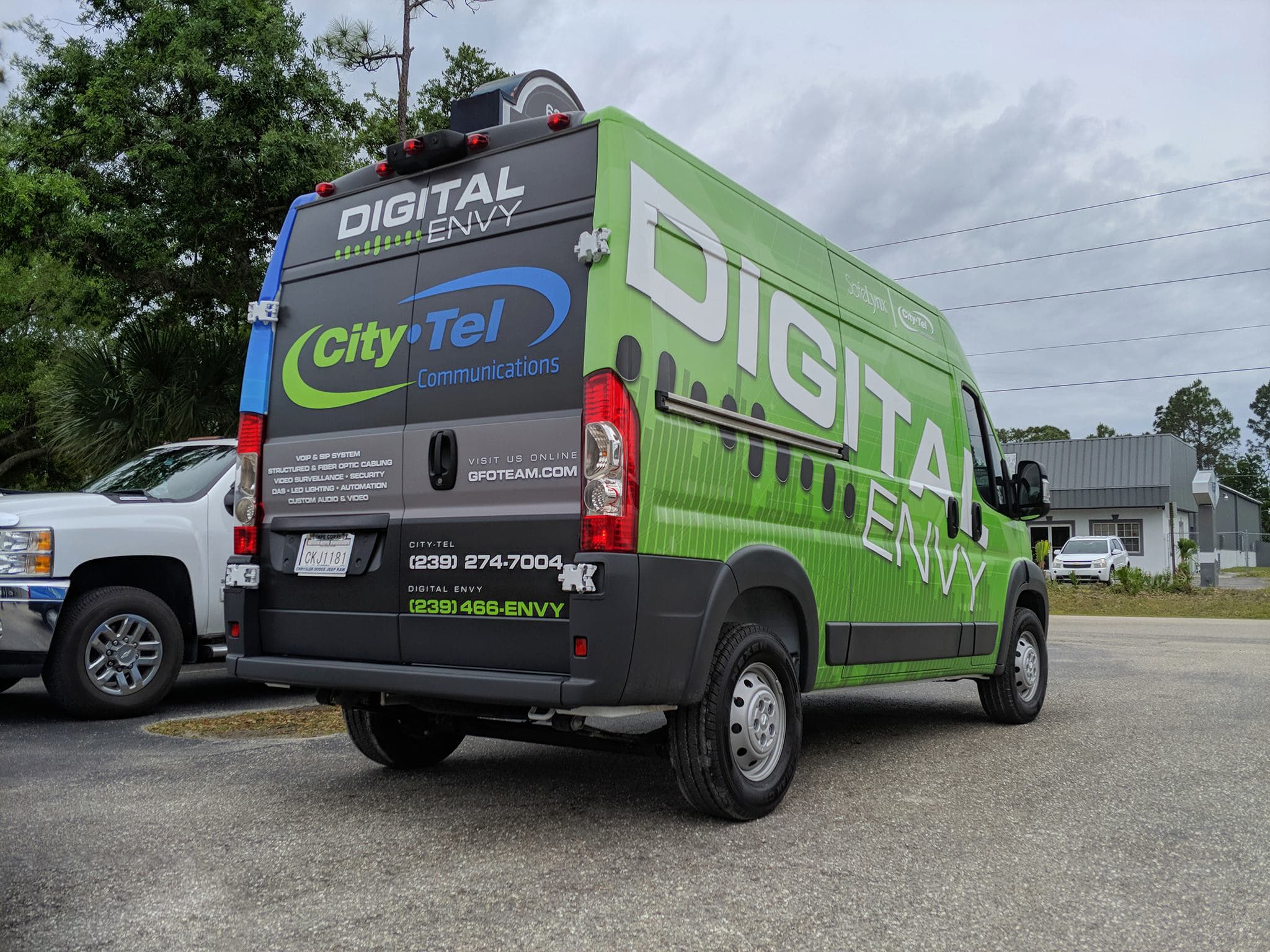 Commercial Fleet Wrap