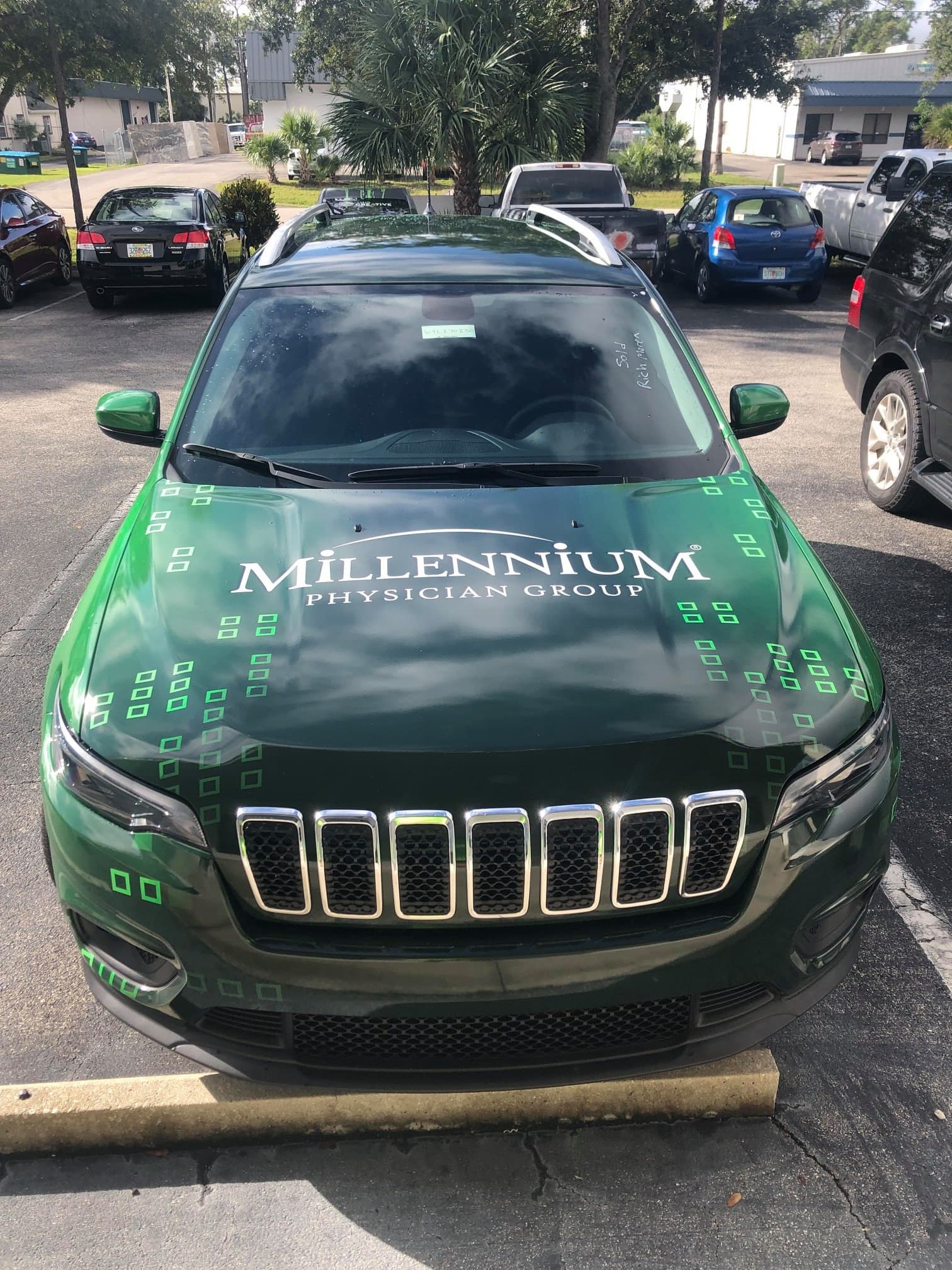 Contractor Fleet Wrap