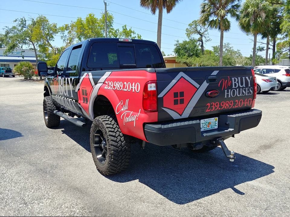 We Buy Houses Truck