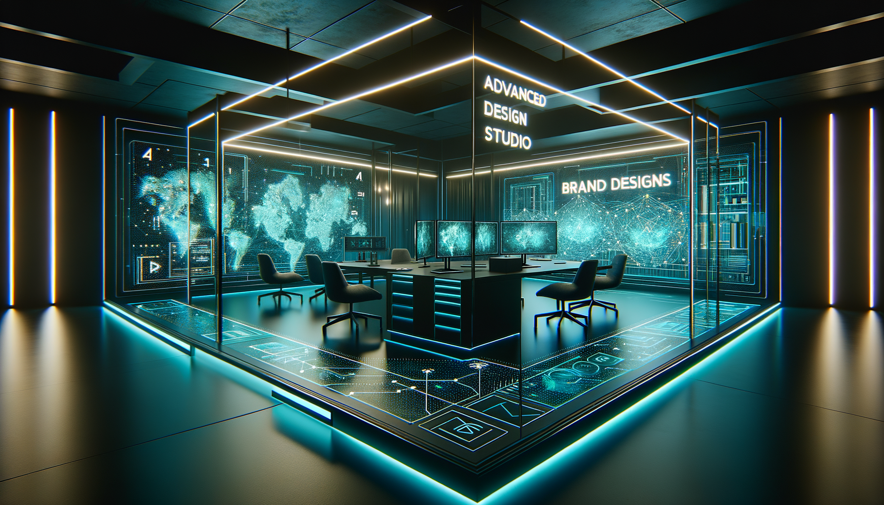 Modern design studio